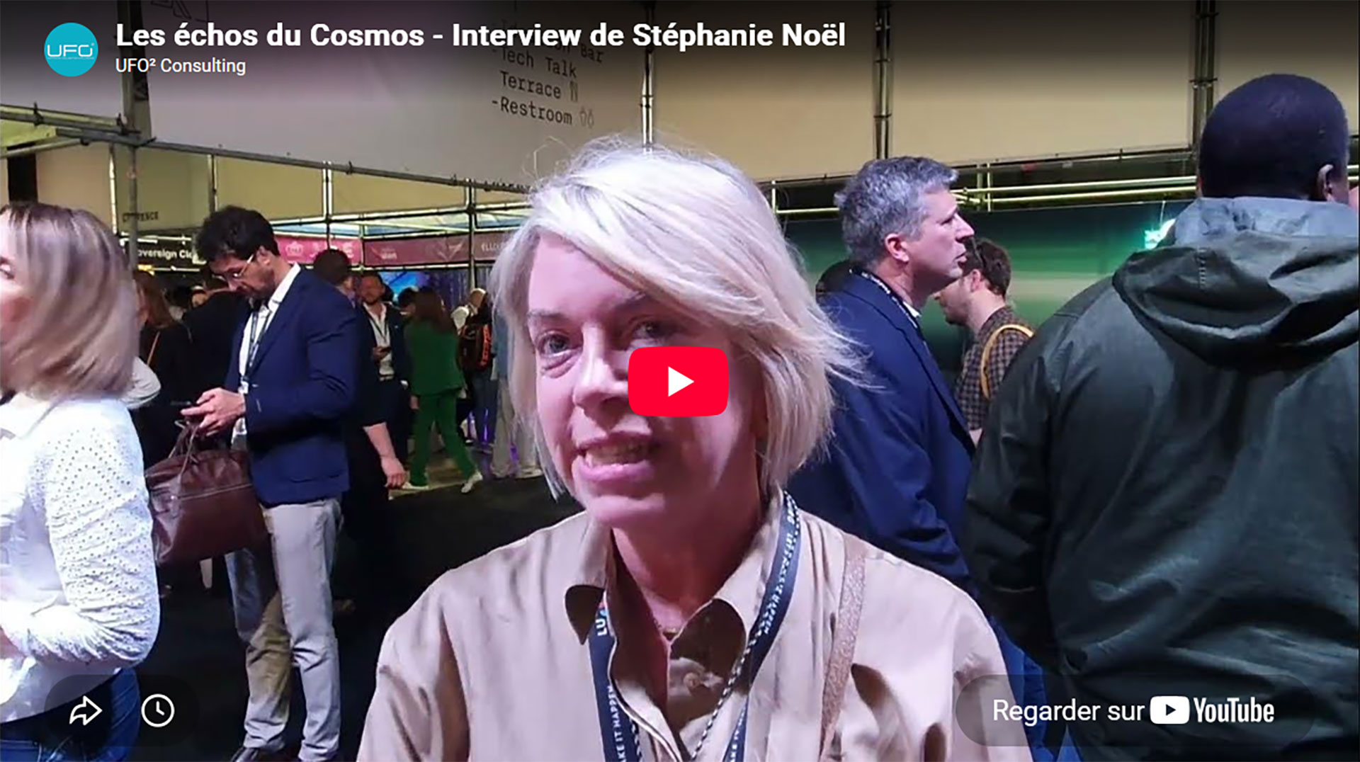 Les échos du Cosmos - Interview de Stéphanie Noël , CEO de i-Hub