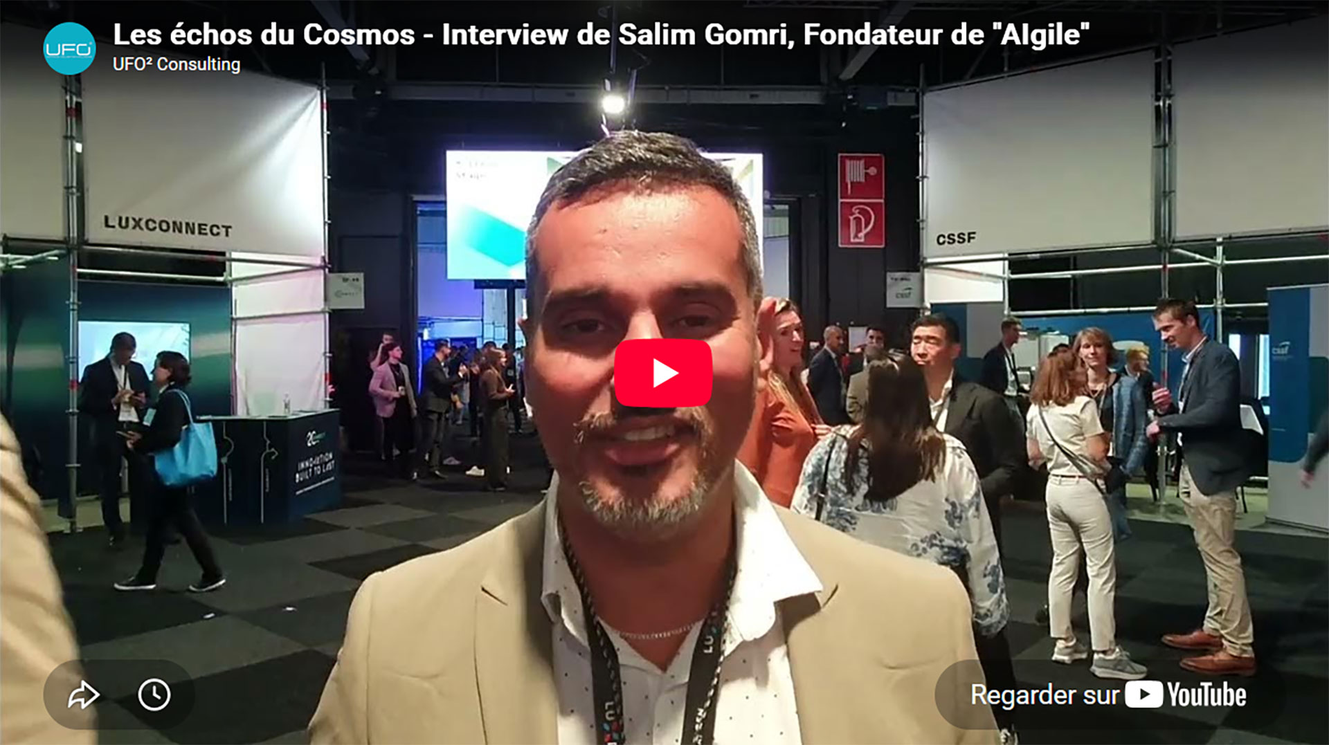 Echos du Cosmos - Interview de Salim Gomri, Fondateur de AIgile